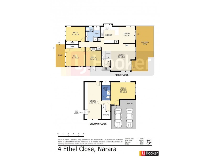 4 Ethel Close, Narara NSW 2250 Floorplan
