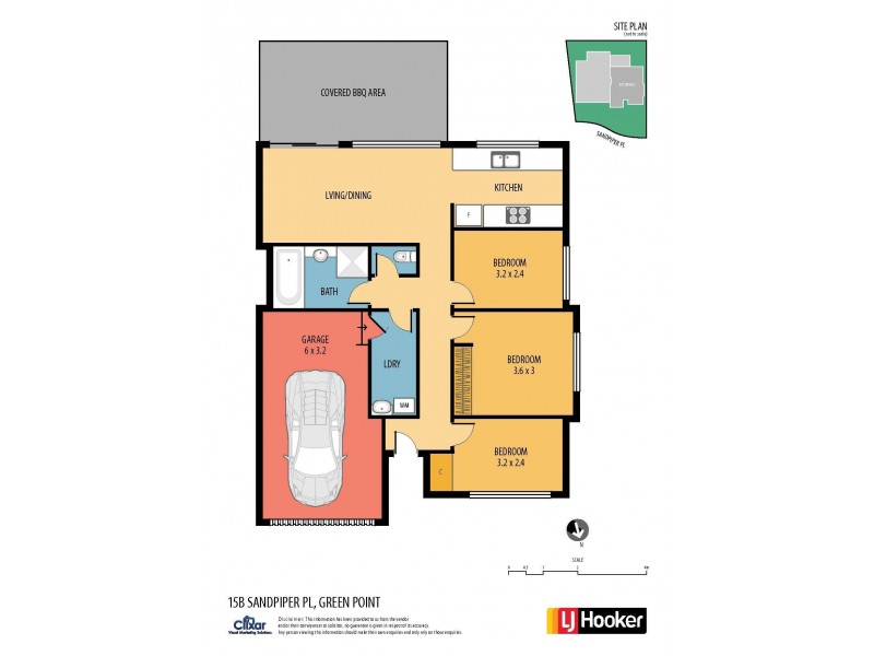 2/15 Sandpiper Place, Green Point NSW 2251 Floorplan