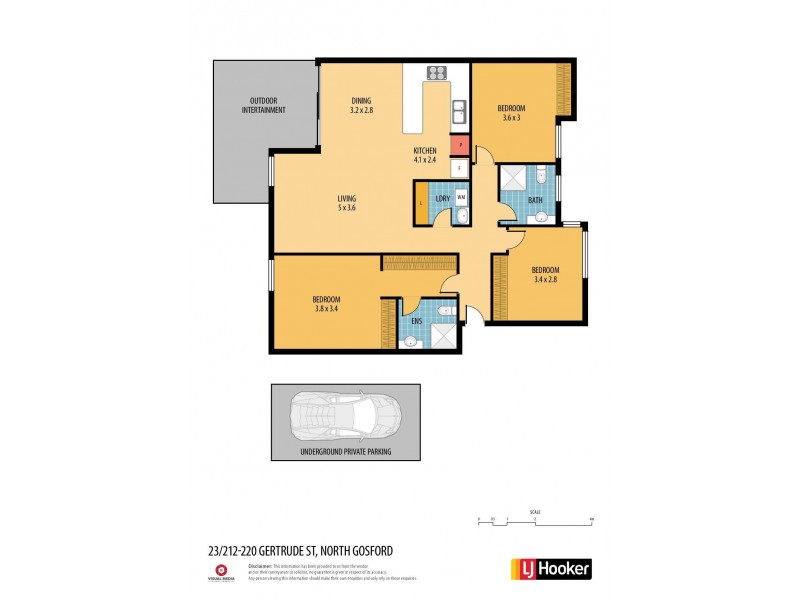 23/212-220 Gertrude Street, North Gosford NSW 2250 Floorplan