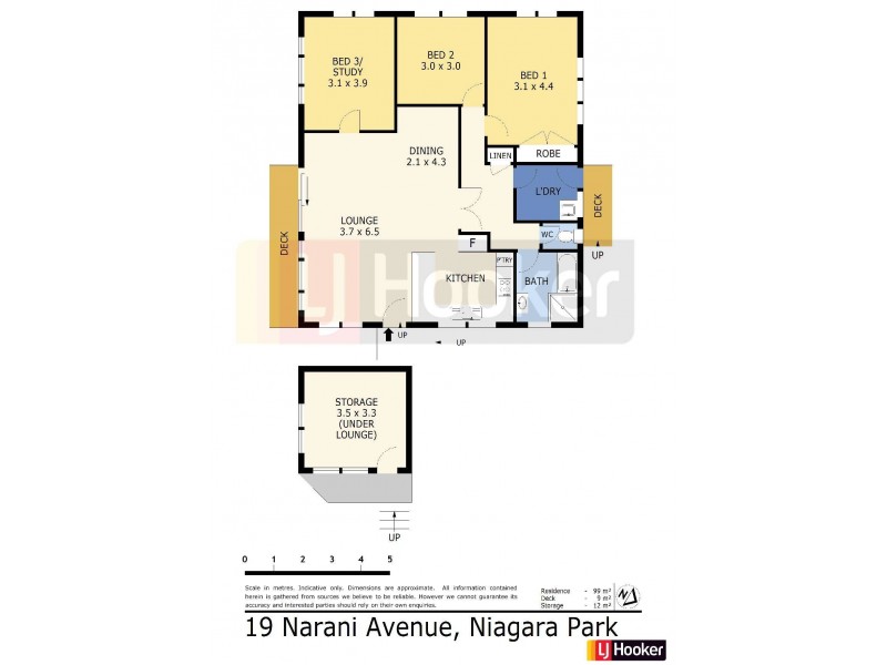19 Narani Avenue, Niagara Park NSW 2250 Floorplan