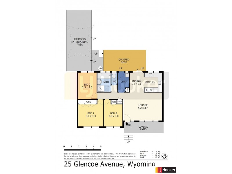 25 Glencoe Avenue, Wyoming NSW 2250 Floorplan