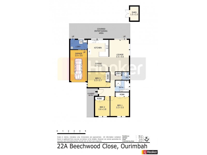 22a Beechwood Street, Ourimbah NSW 2258 Floorplan