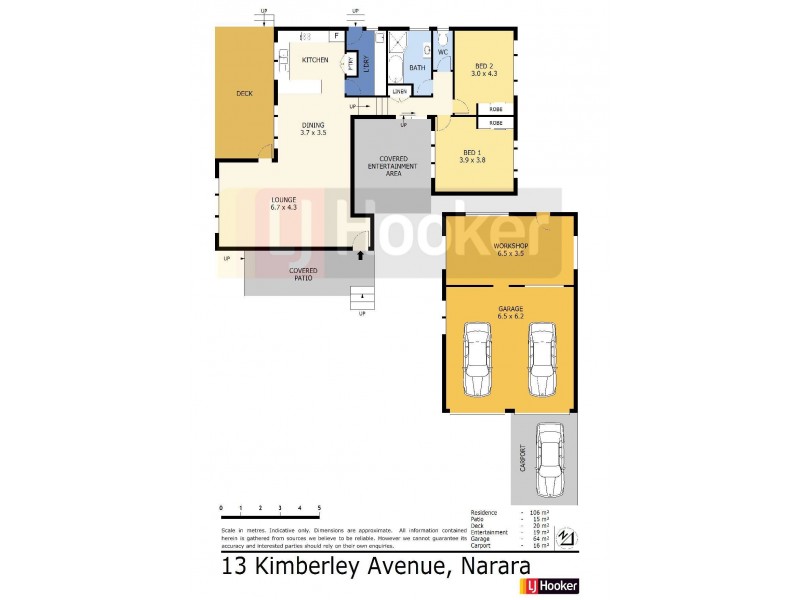 13 Kimberley Avenue, Narara NSW 2250 Floorplan