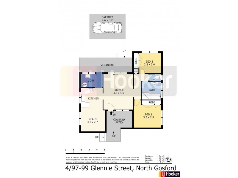 4/97-99 Glennie Street, North Gosford NSW 2250 Floorplan
