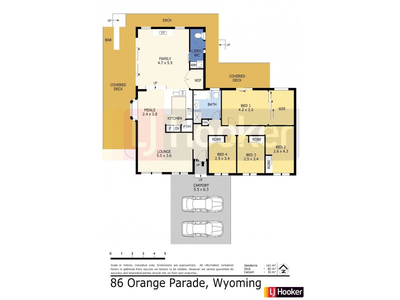 86 Orange Parade, Wyoming NSW 2250 Floorplan
