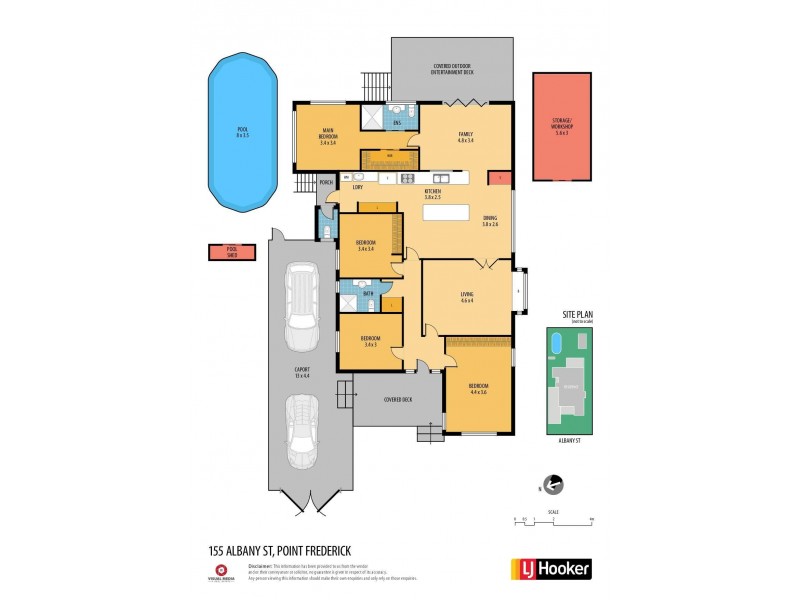 155 Albany Street, Point Frederick NSW 2250 Floorplan