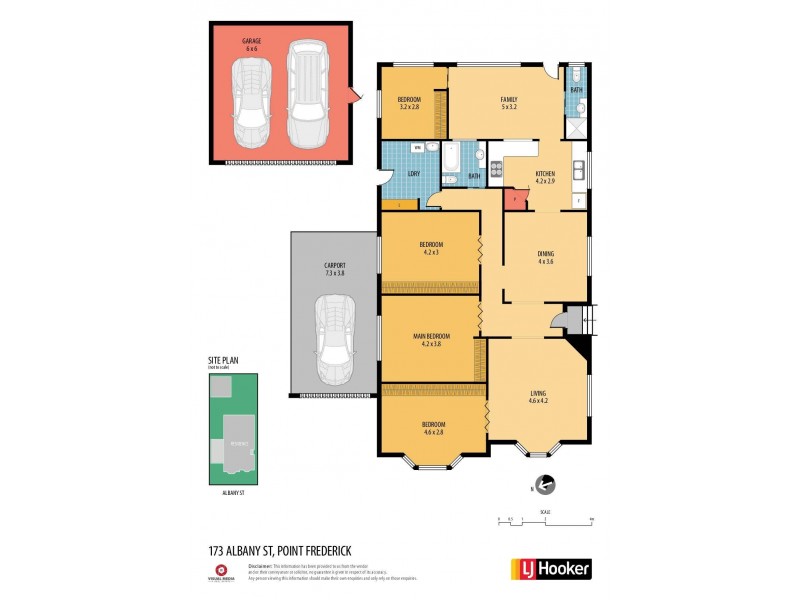 173 Albany Street, Point Frederick NSW 2250 Floorplan
