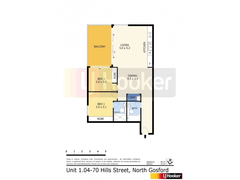 12/66-70 Hills Street, North Gosford NSW 2250 Floorplan