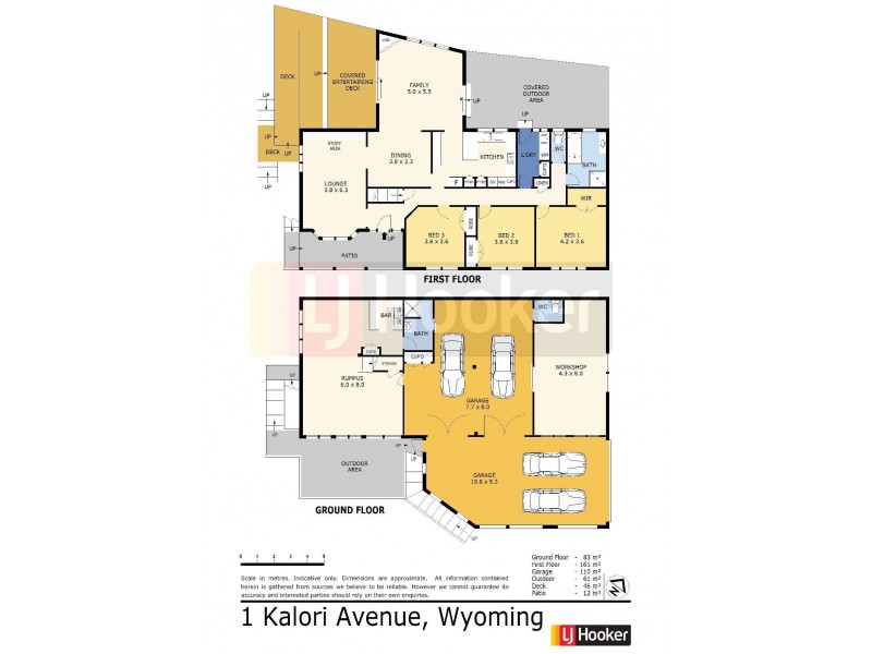 1 Kalori Avenue, Wyoming NSW 2250 Floorplan