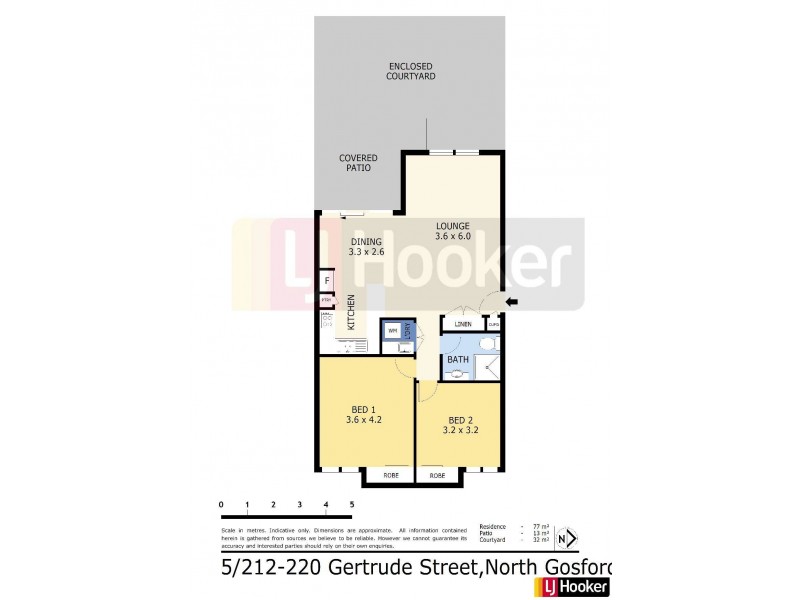 5/212-220 Gertrude Street, North Gosford NSW 2250 Floorplan