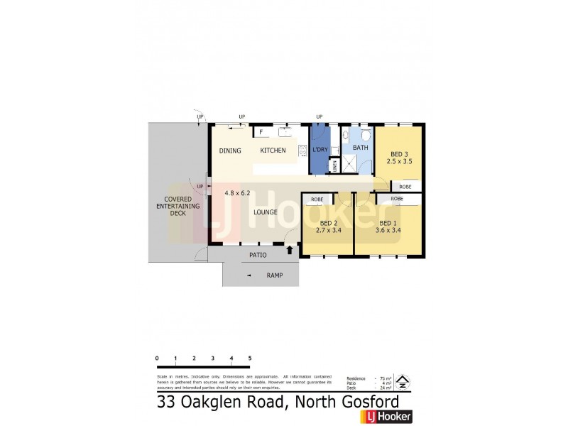 33 Oakglen Road, North Gosford NSW 2250 Floorplan