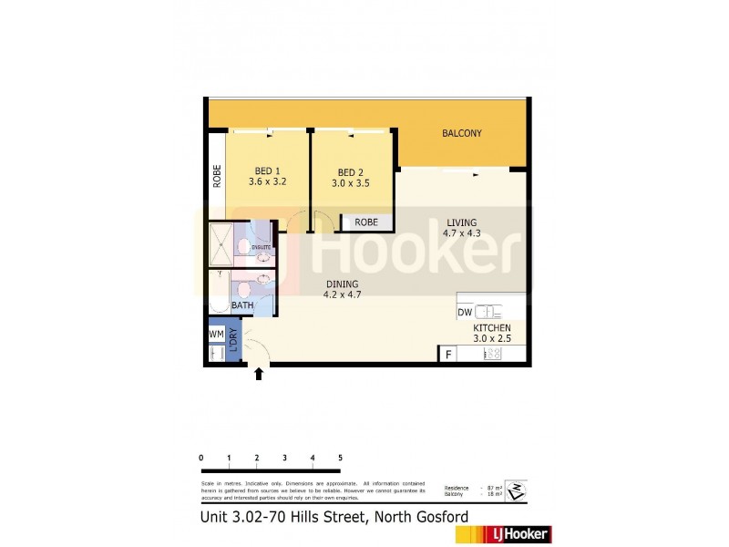 27/66-70 Hills Street, North Gosford NSW 2250 Floorplan