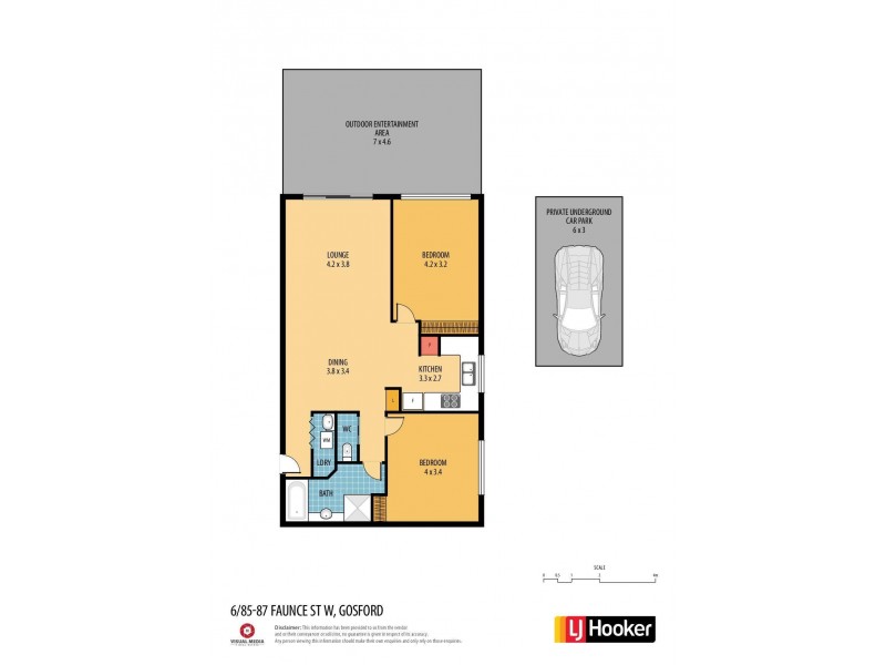 6/85-87 Faunce Street, Gosford NSW 2250 Floorplan