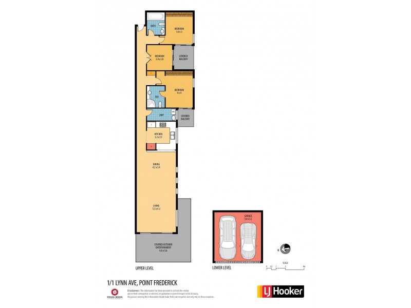1/1 Lynn Avenue, Point Frederick NSW 2250 Floorplan