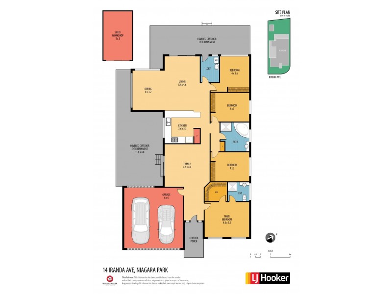 14 Iranda Avenue, Niagara Park NSW 2250 Floorplan