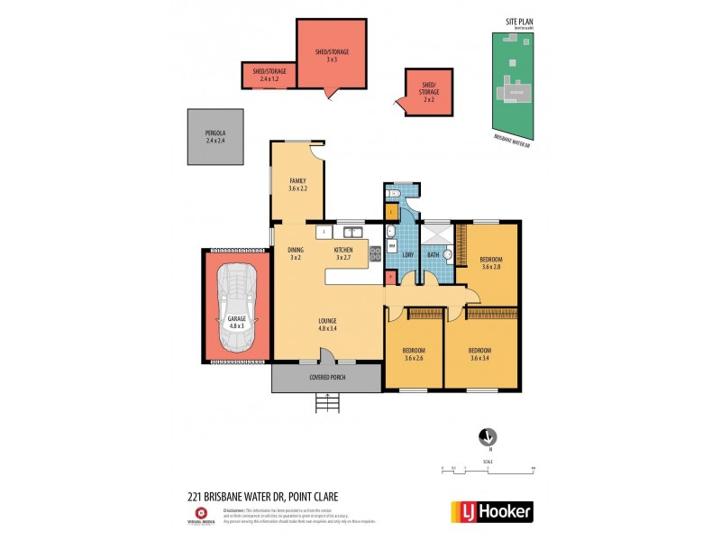 221 Brisbane Water Drive, Point Clare NSW 2250 Floorplan