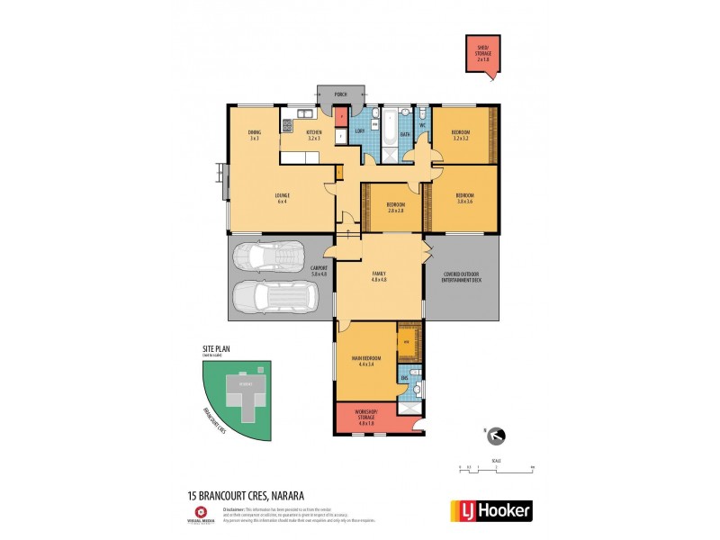 15 Brancourt Crescent, Narara NSW 2250 Floorplan