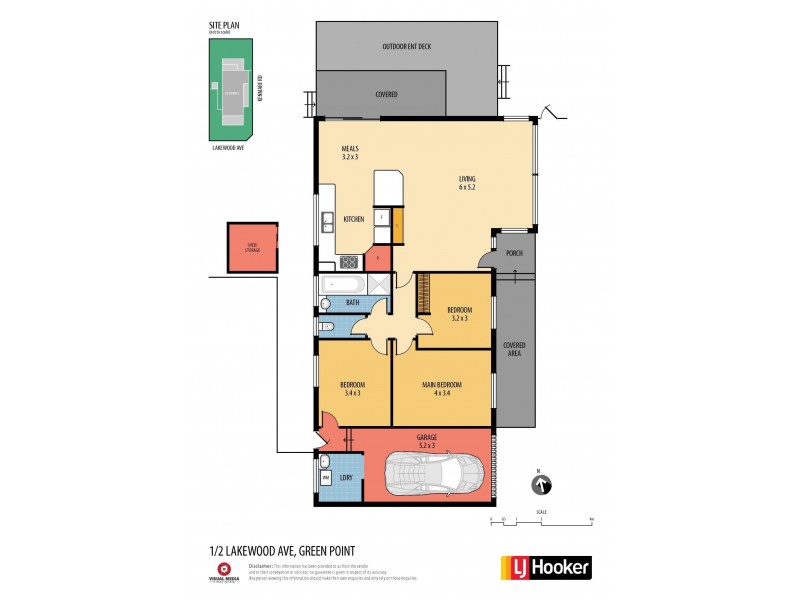 1/2 Lakewood Avenue, Green Point NSW 2251 Floorplan