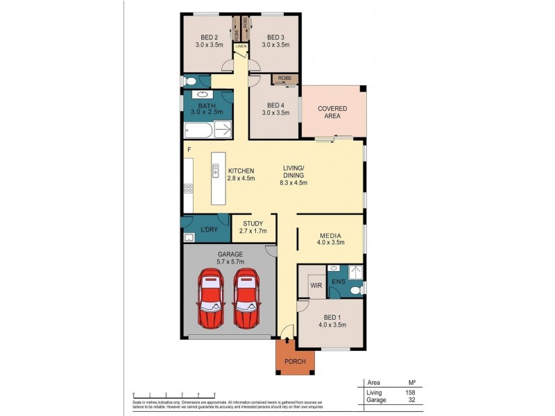 5 Creswell Street, Wadalba NSW 2259 Floorplan