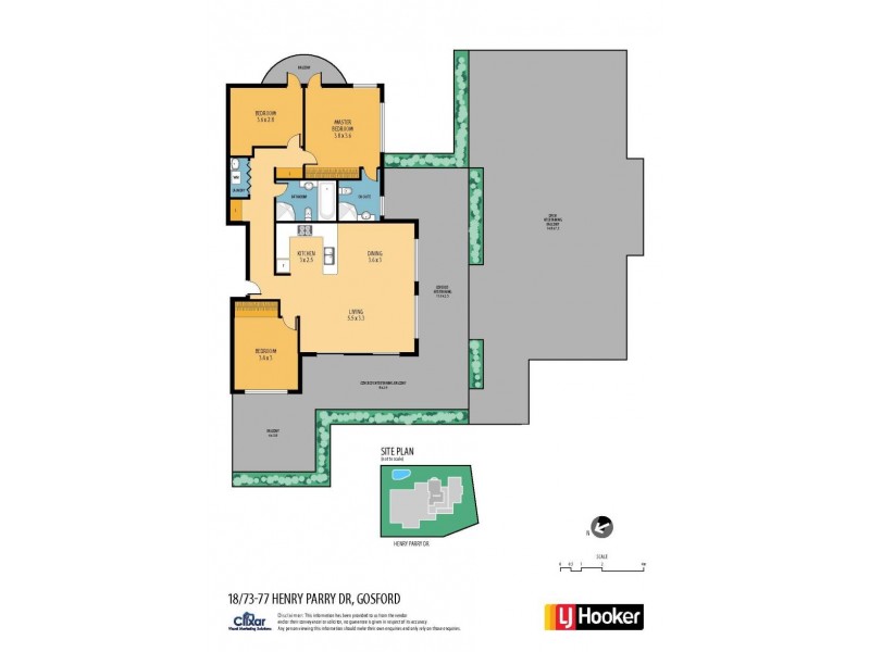 18/73-77 Henry Parry Drive, Gosford NSW 2250 Floorplan