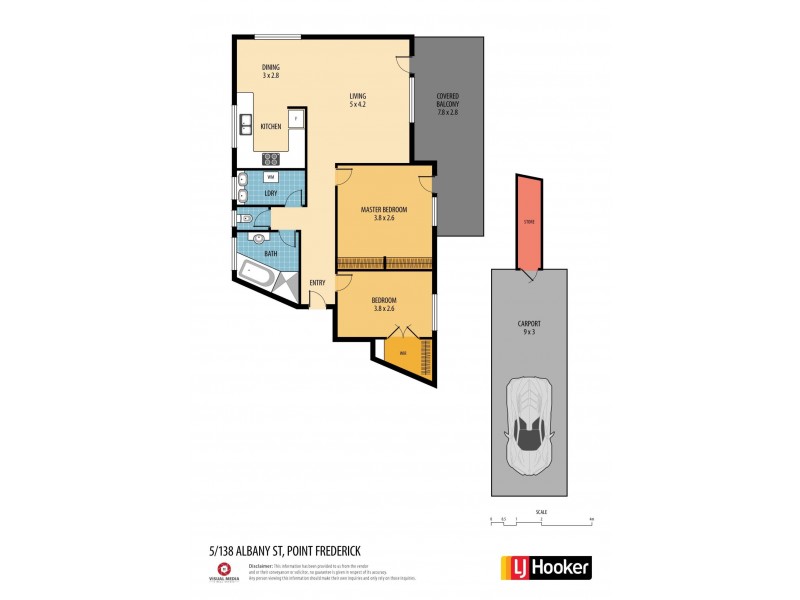 5/138-140 Albany Street, Point Frederick NSW 2250 Floorplan