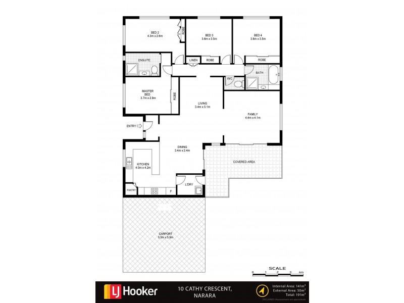 10 Cathy Crescent, Narara NSW 2250 Floorplan