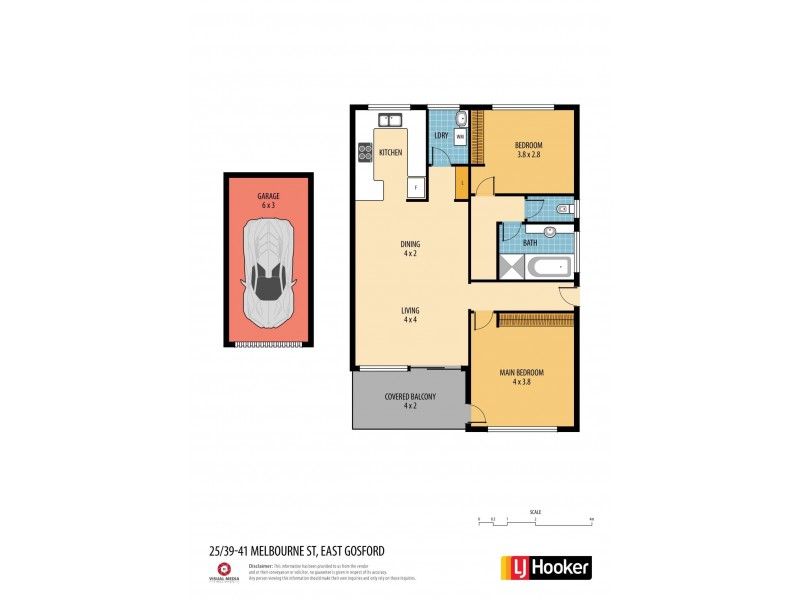 25/39-43 Melbourne Street, East Gosford NSW 2250 Floorplan