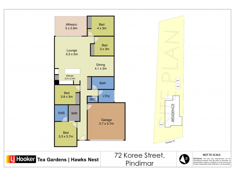 72 Koree Street, Pindimar NSW 2324 Floorplan