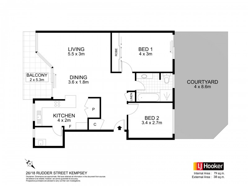 Unit 26/18 Rudder Street, East Kempsey NSW 2440