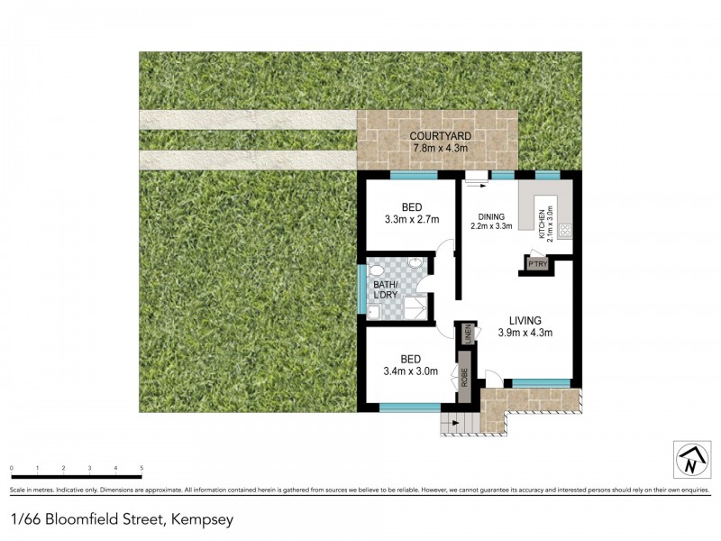 Unit 1/66 Bloomfield Street, Kempsey NSW 2440