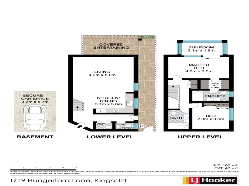 1/19 Hungerford Lane, Kingscliff NSW 2487 Floorplan
