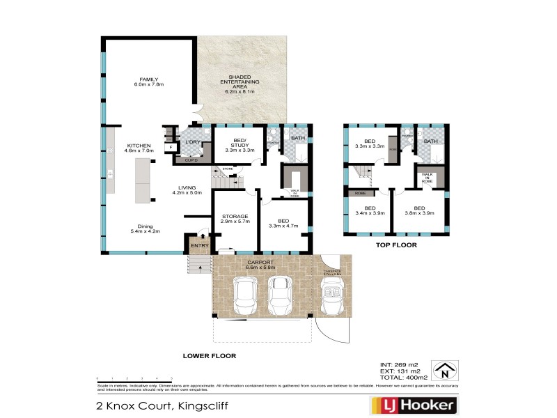 2 Knox Court, Kingscliff NSW 2487 Floorplan