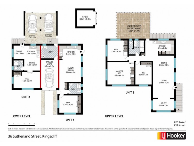 36 Sutherland Street, Kingscliff NSW 2487 Floorplan