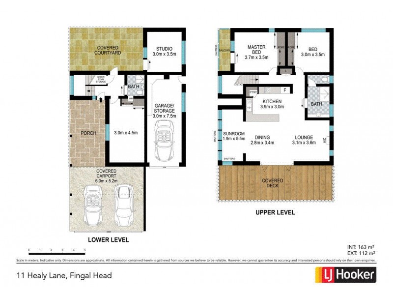 11 Healy Lane, Fingal Head NSW 2487 Floorplan