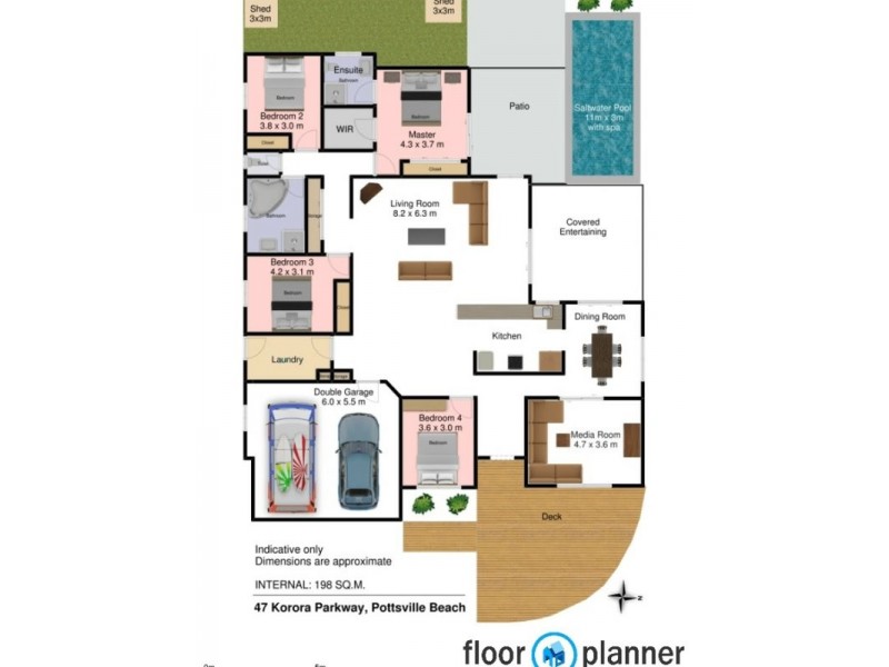 47 Korora Parkway, Pottsville NSW 2489