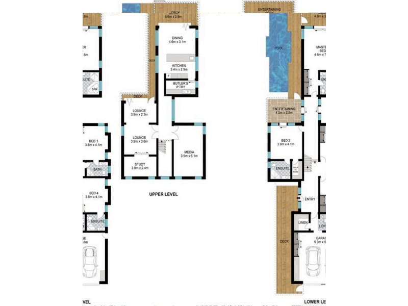 9 She-Oak Lane, Casuarina NSW 2487 Floorplan