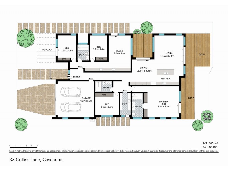 33 Collins Lane, Casuarina NSW 2487 Floorplan