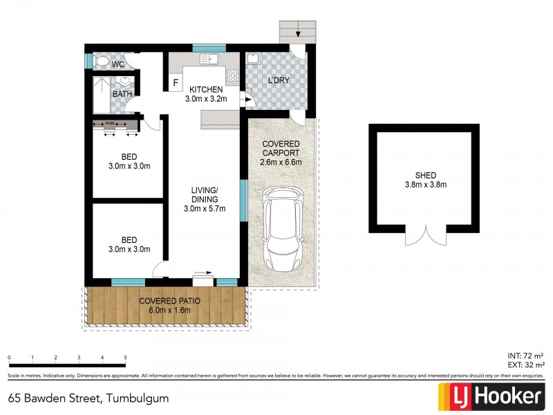 65 Bawden Street, Tumbulgum NSW 2490 Floorplan