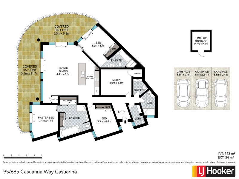 95/685 Casuarina Way, Casuarina NSW 2487 Floorplan