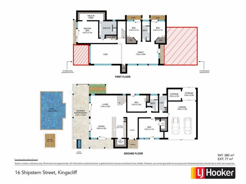 16 Shipstern Street, Kingscliff NSW 2487 Floorplan