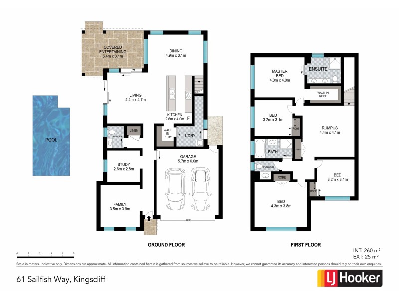 61 Sailfish Way, Kingscliff NSW 2487 Floorplan