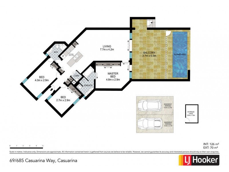 69/685 Casuarina Way, Casuarina NSW 2487 Floorplan
