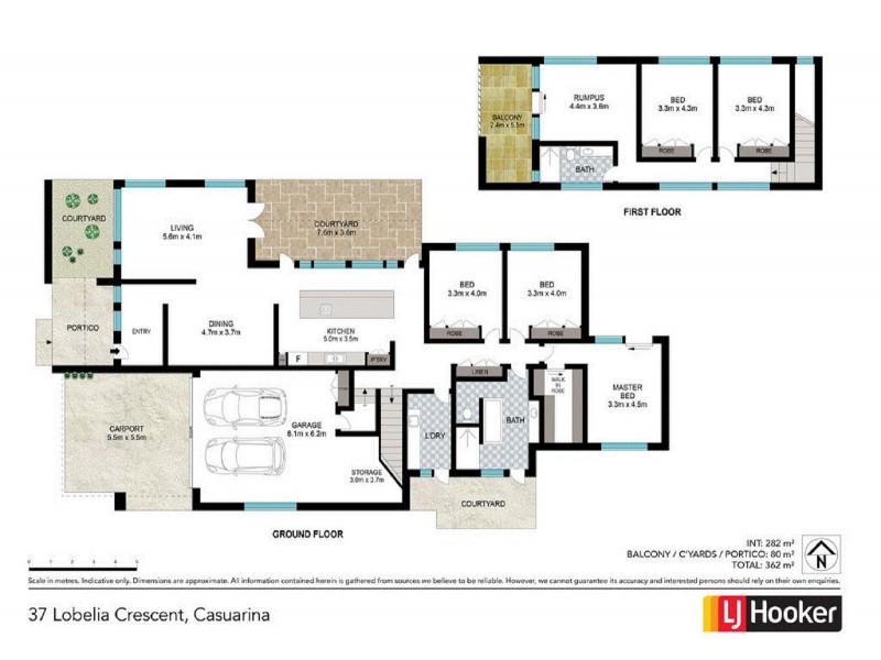 37 Lobelia Crescent, Casuarina NSW 2487 Floorplan