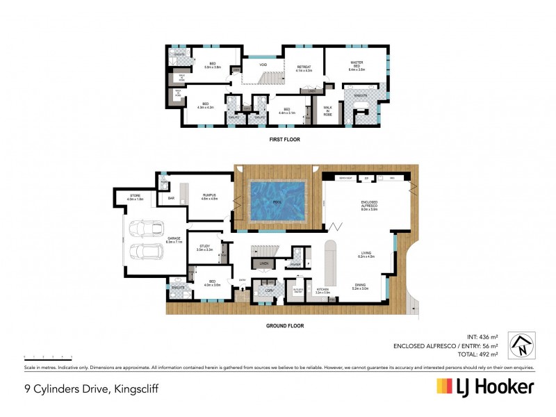9 Cylinders Drive, Kingscliff NSW 2487 Floorplan