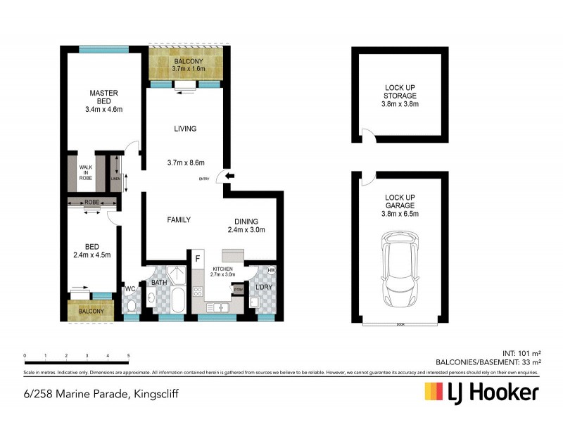 6/258 Marine Parade, Kingscliff NSW 2487 Floorplan