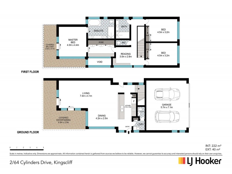 2/64 Cylinders Drive, Kingscliff NSW 2487 Floorplan