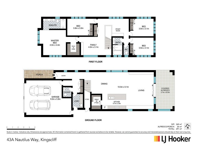 43a Nautilus Way, Kingscliff NSW 2487 Floorplan