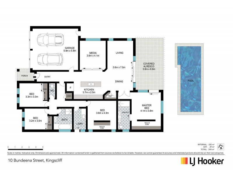 10 Bundeena St, Kingscliff NSW 2487 Floorplan