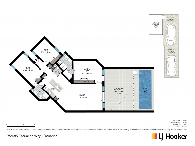 75/685 Casuarina Way, Casuarina NSW 2487 Floorplan