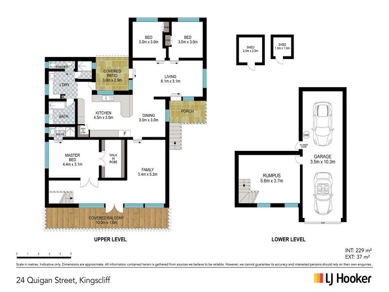 24 Quigan Street, Kingscliff NSW 2487 Floorplan